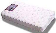 Juvenile mattress and pad covering material